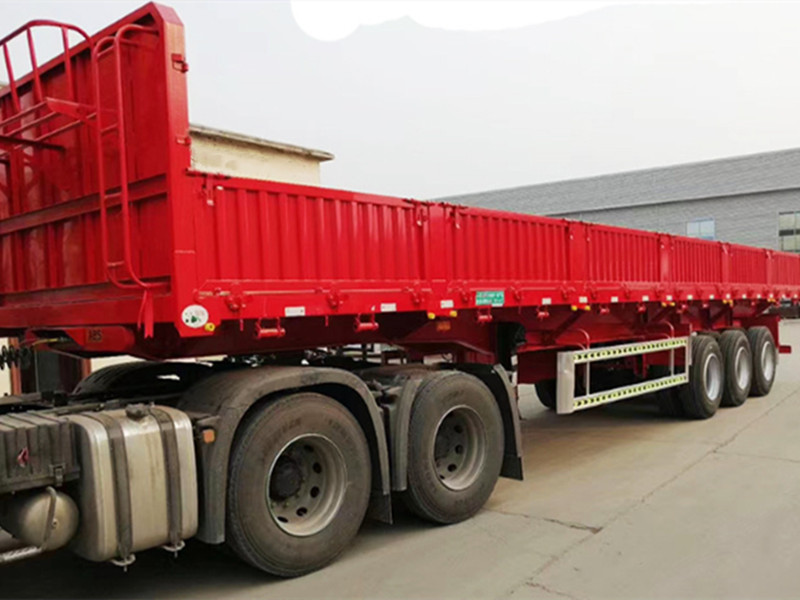 13m 60 tons side dump tipper trailer