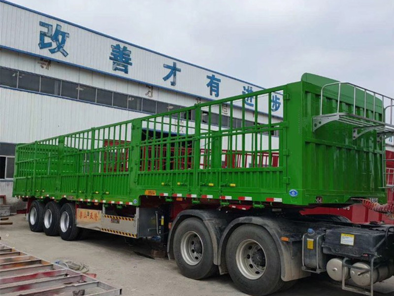 50 ton fence cargo semi trailer